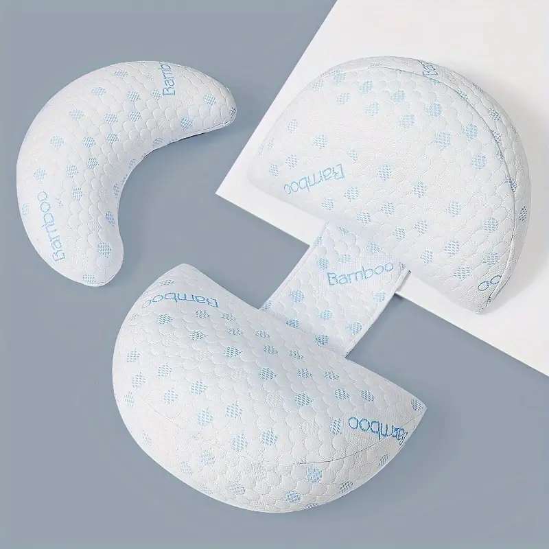 BellyCloud - Zwangerschapshulp Kussen – Ergonomisch Zwangerschapskussen met Dubbele Ondersteuning