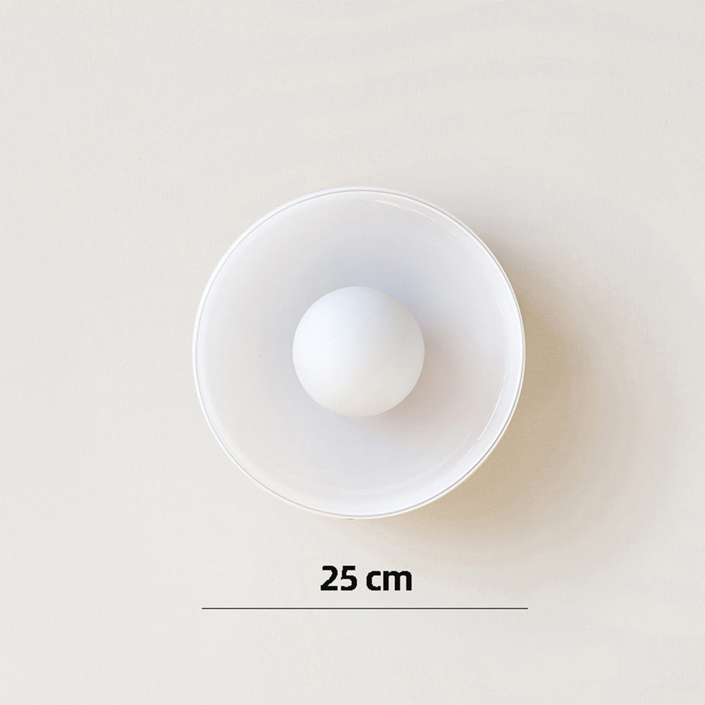 Moderne Ronde Plafondlamp van Glas – Stijlvolle Verlichting voor Keuken & Woonruimte