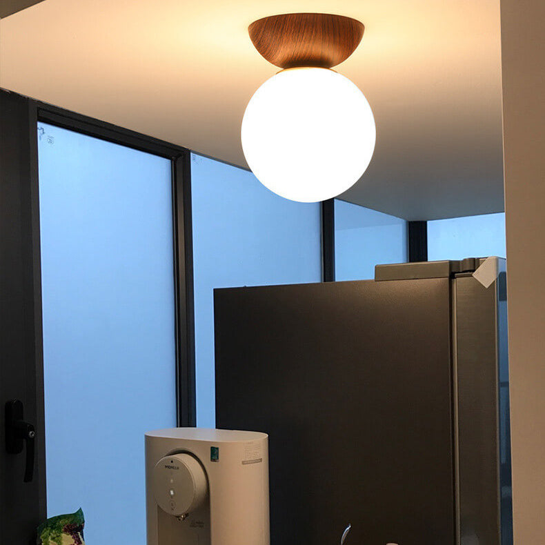 Sanshoku - Japanse Hanglamp met Dimbare LED – 3 Lichtkleuren – Stijlvolle Plafondlamp voor Woonkamer, Hal & Slaapkamer