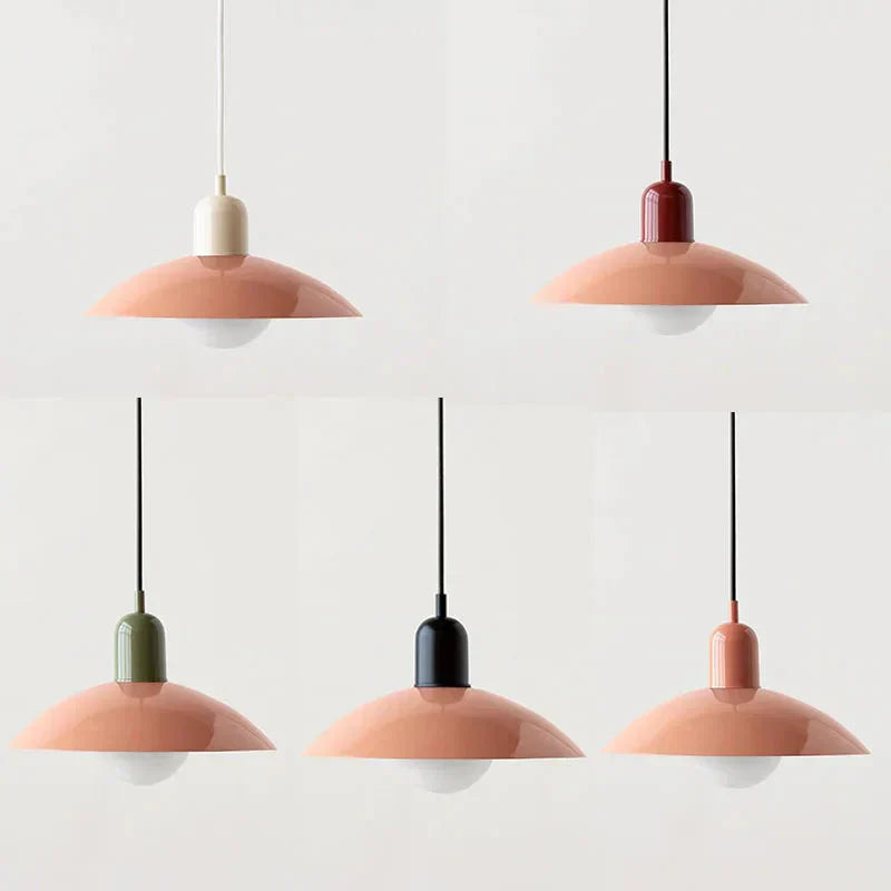Bauhaus Macaron Hanglamp van Gekleurd Glas | Modern Design voor Keuken & Eetkamer