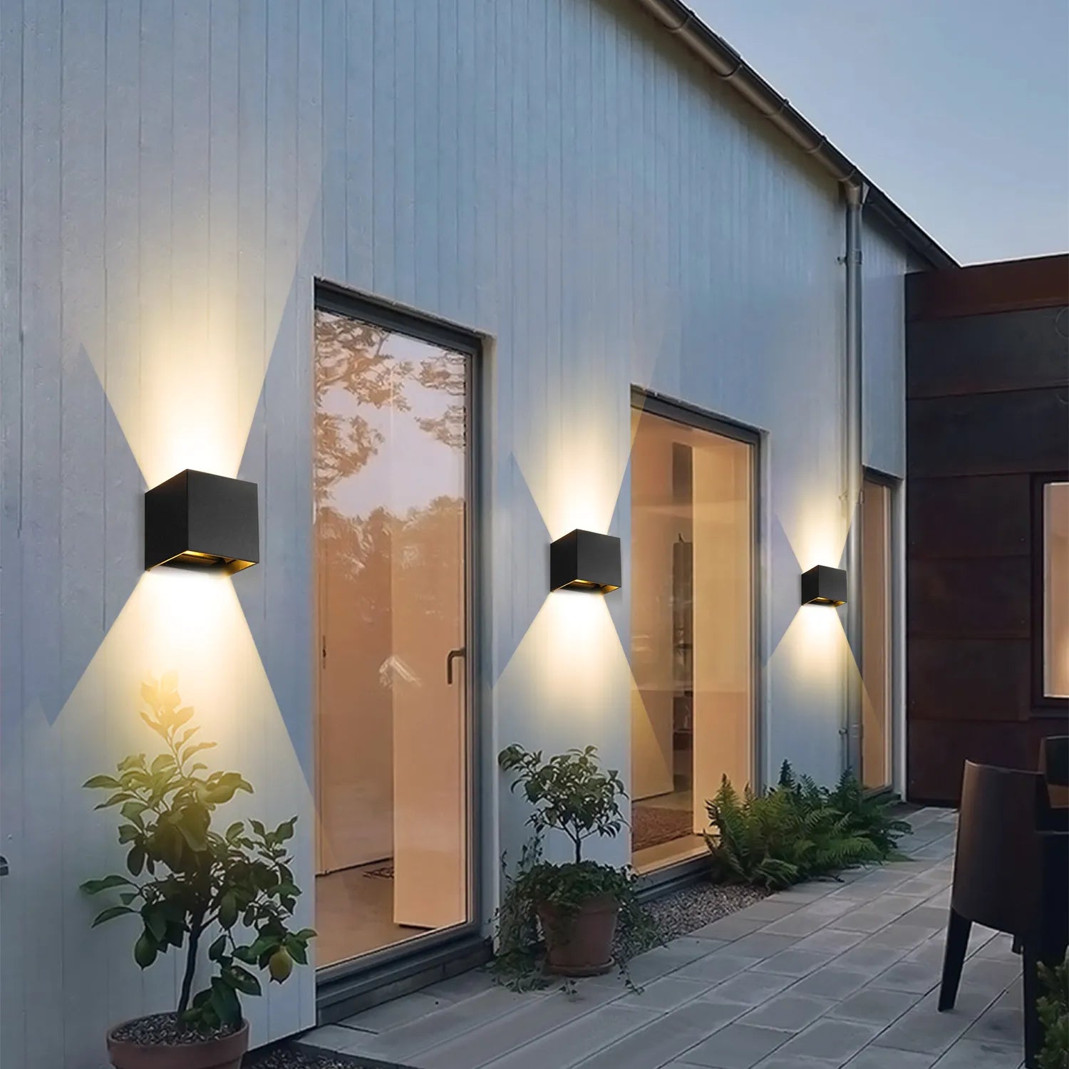 LumoCube LED-Wandlampen (1 + 1 Gratis ) - Stijlvolle Draadloze Verlichting