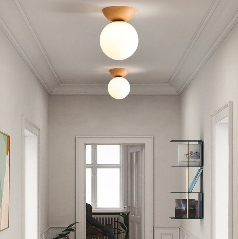 Sanshoku - Japanse Hanglamp met Dimbare LED – 3 Lichtkleuren – Stijlvolle Plafondlamp voor Woonkamer, Hal & Slaapkamer