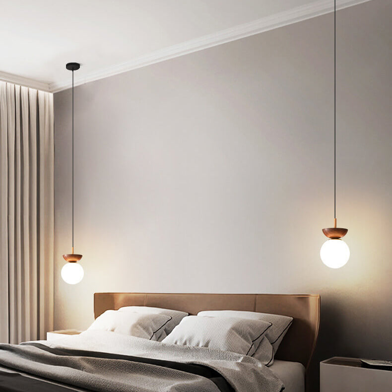 Sanshoku - Japanse Hanglamp met Dimbare LED – 3 Lichtkleuren – Stijlvolle Plafondlamp voor Woonkamer, Hal & Slaapkamer