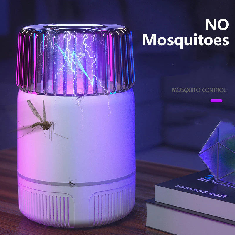 BUZZKILL - Elektrische Muggenlamp – Stil & Krachtig – Met LED-Licht en Aanzuigventilator – Voor Binnen- en Buitengebruik