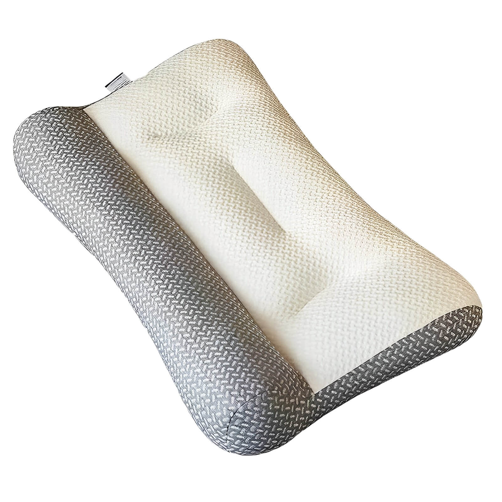 ErgoRest - Ergonomisch Hoofdkussen – Orthopedisch Kussen Tegen Nekpijn (Grijs)