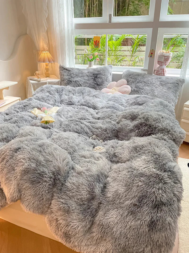 Ultra Pluche Dekbedovertrek | Warm, Speels & Luxe