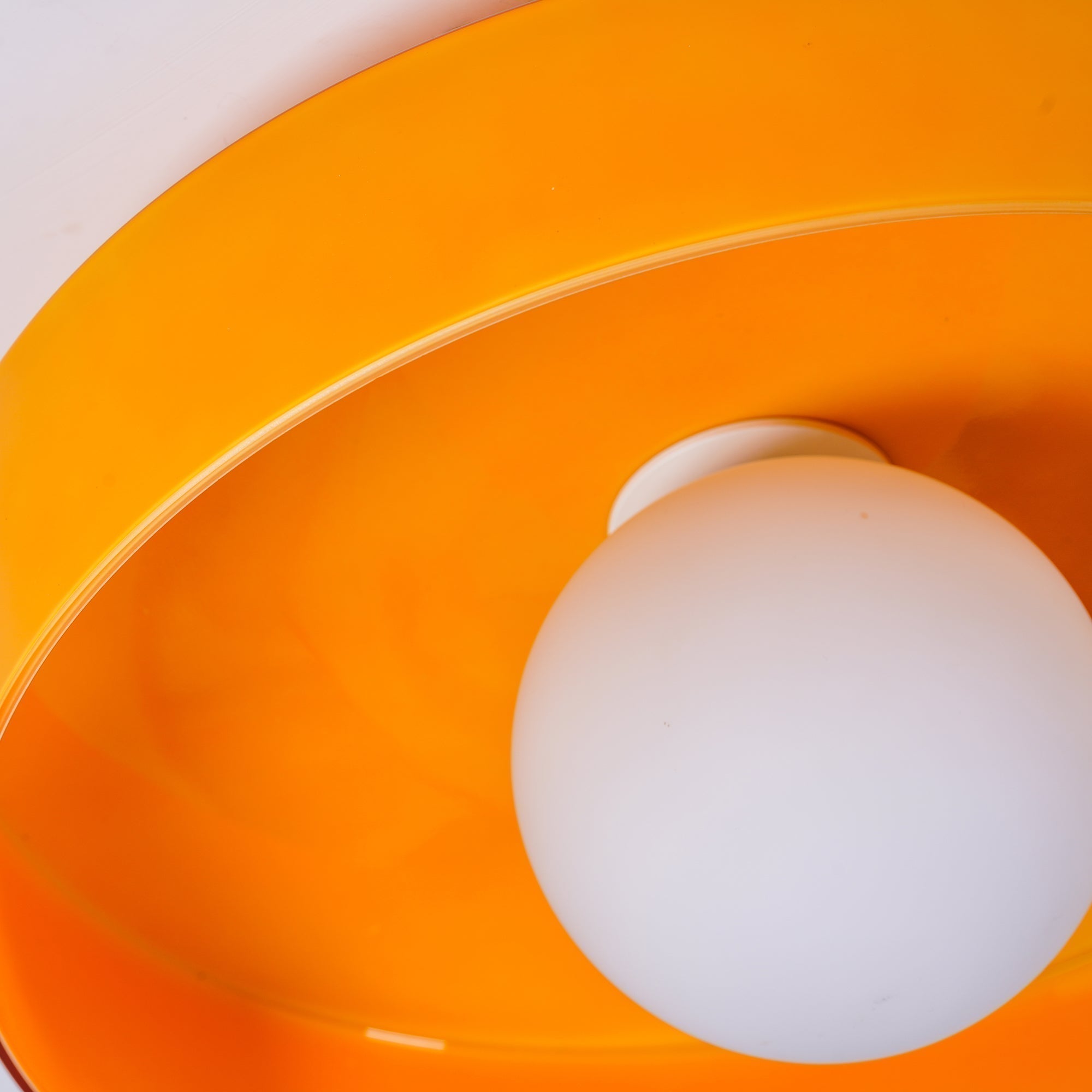 Moderne Ronde Plafondlamp van Glas – Stijlvolle Verlichting voor Keuken & Woonruimte