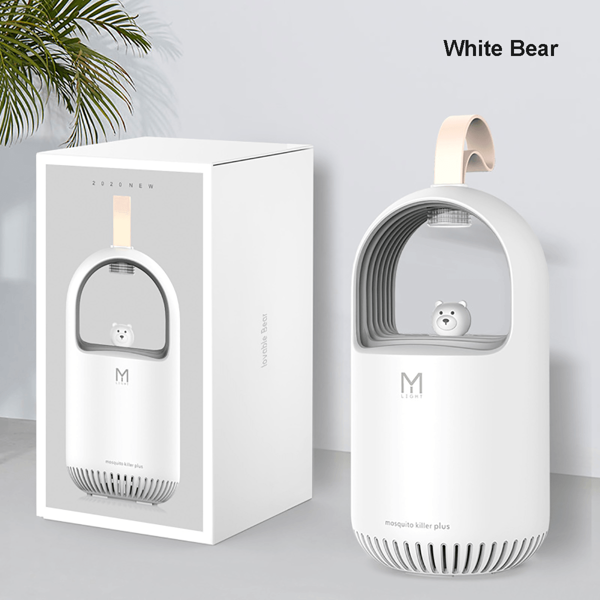 MUGGUARD Anti-Muggenlamp met UV-Licht – Stil & USB-Oplaadbaar – Voor Thuis, Kantoor & Vakantie