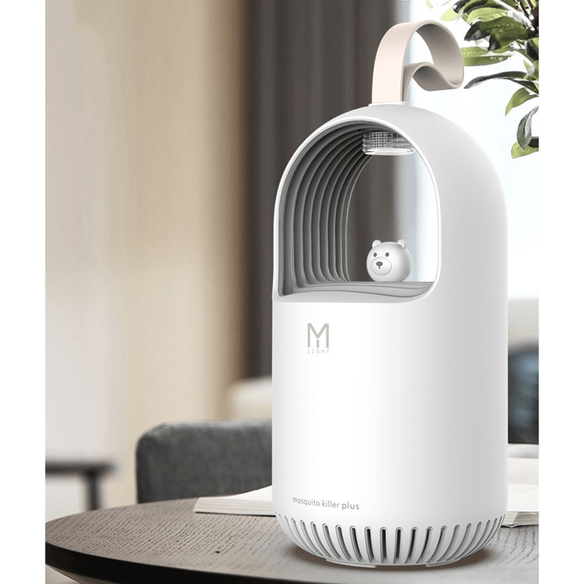 MUGGUARD Anti-Muggenlamp met UV-Licht – Stil & USB-Oplaadbaar – Voor Thuis, Kantoor & Vakantie