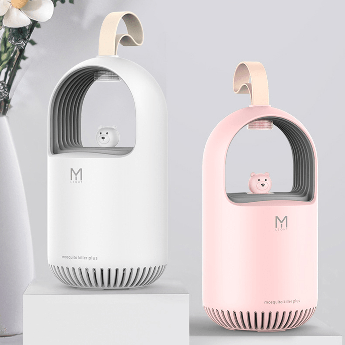 MUGGUARD Anti-Muggenlamp met UV-Licht – Stil & USB-Oplaadbaar – Voor Thuis, Kantoor & Vakantie