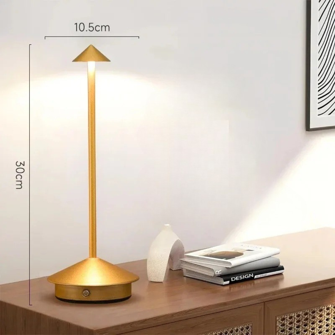 Draadloze Dimbare LED Tafellamp – Waterdicht & Oplaadbaar