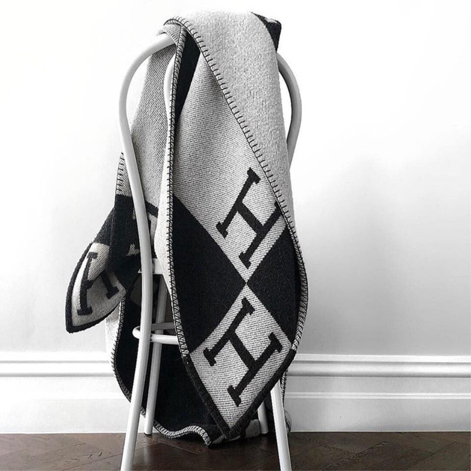 CasaMere Deken – Superzachte Plaid in Kasjmier Look voor Warmte & Stijl