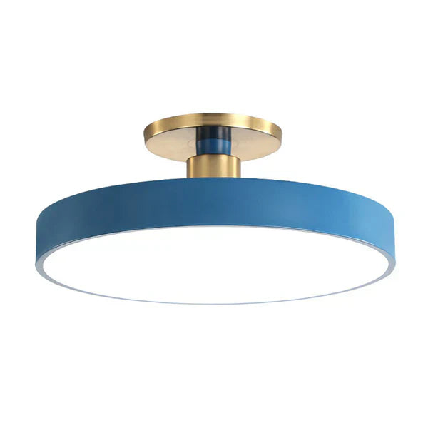 Minimalistische Ronde LED Plafondlamp in Scandinavische Stijl – Acryl Design voor Slaapkamer & Woonruimte