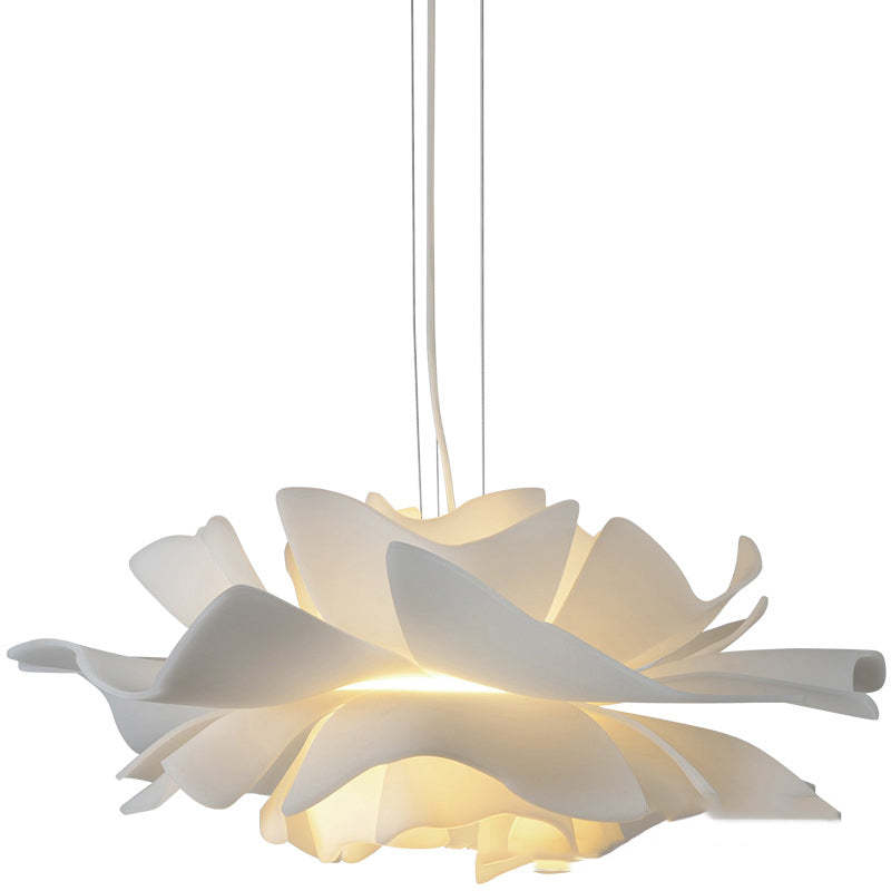 Moderne Design Hanglamp met Bloemvorm | Witte Plafondlamp voor Woonkamer of Slaapkamer