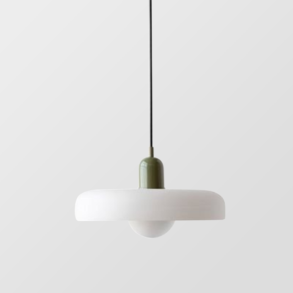 Kleurrijke Bauhaus Hanglamp Met Tijdloos Glasontwerp