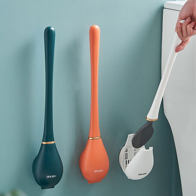 Moderne Siliconen Toiletborstel | Hygiënisch & Flexibel