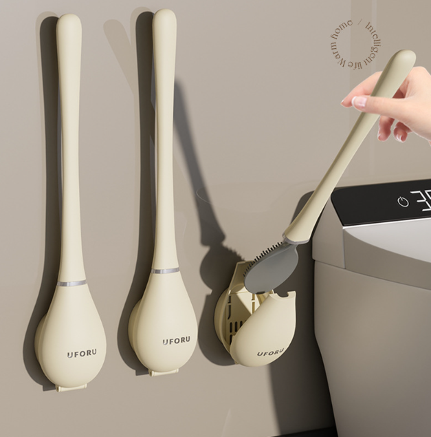 Moderne Siliconen Toiletborstel | Hygiënisch & Flexibel