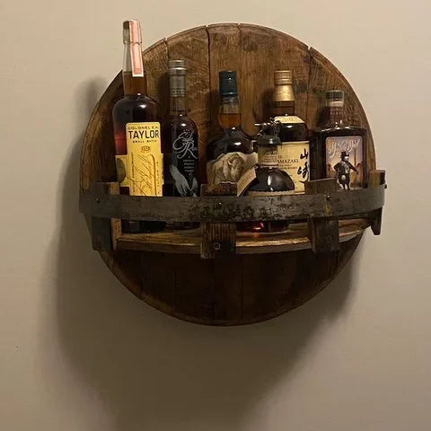 Houten Drankdisplay Voor Stijlvolle Presentatie & Unieke Interieurs