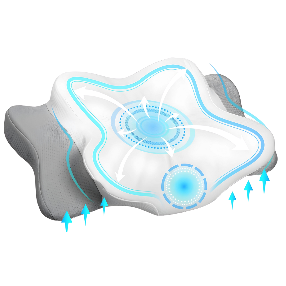 SleepSculpt 3D-Kussen – Orthopedisch Hoofdkussen Voor Optimale Ondersteuning