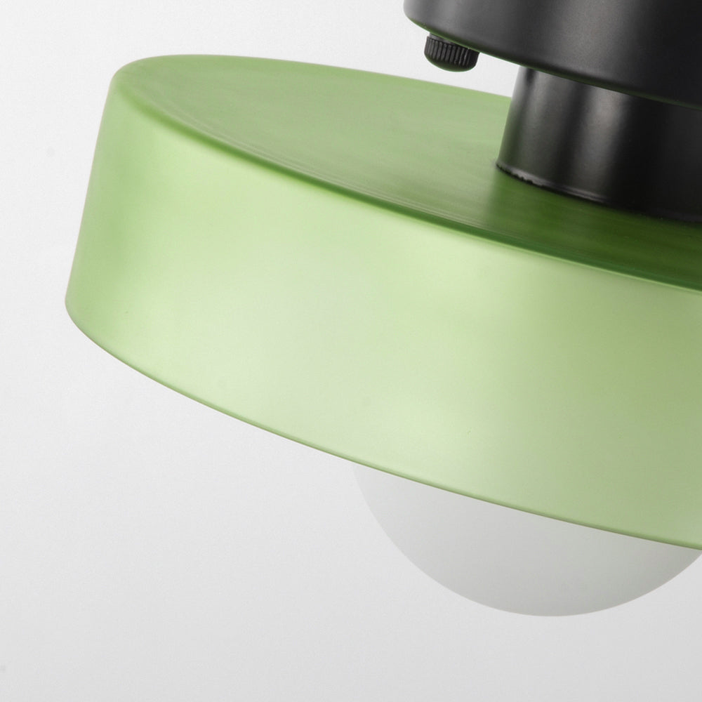 Moderne Ronde Plafondlamp van Glas – Stijlvolle Verlichting voor Keuken & Woonruimte