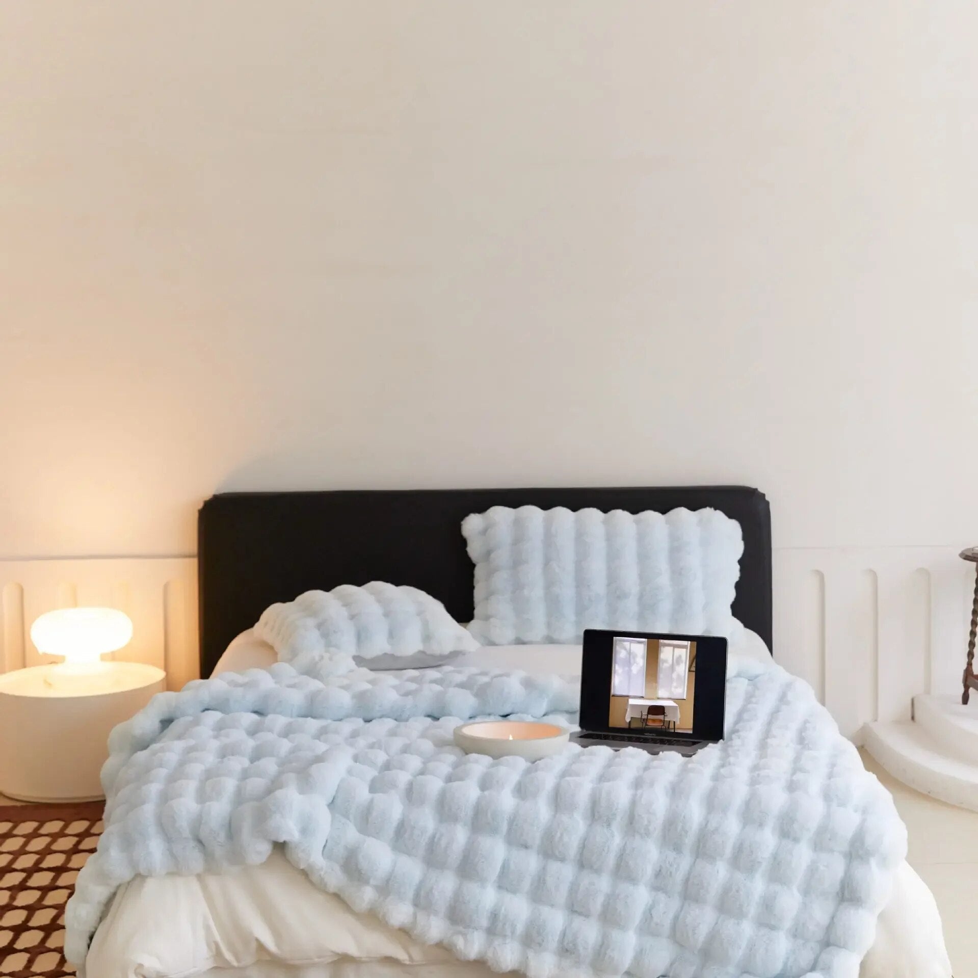 Luxe Fleece Deken – Zachte Pluche Woondeken voor Bed & Bank – Ademend & Warm