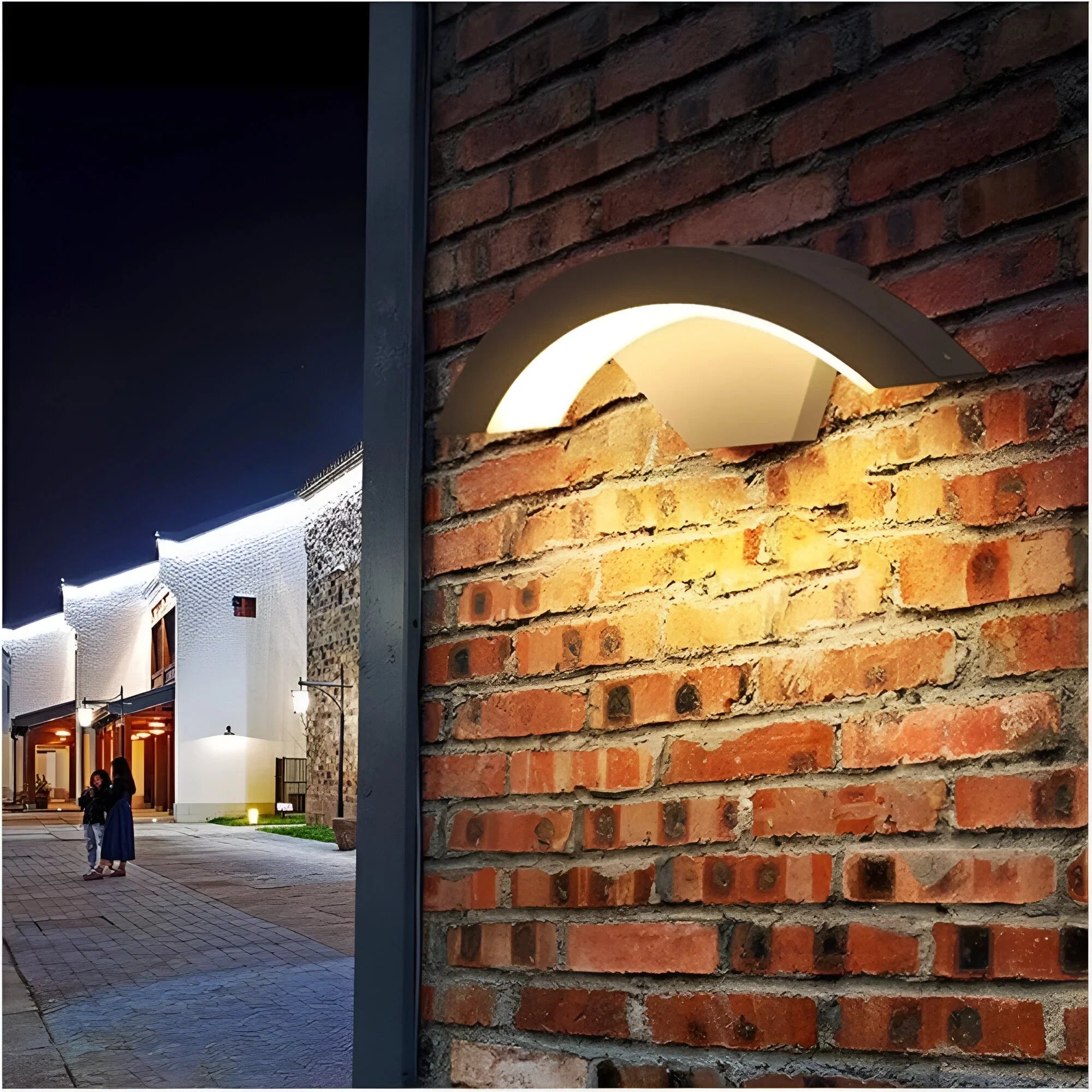 SlimSensor Buitenwandlamp – Bewegingssensor LED Licht Voor Tuin & Entree