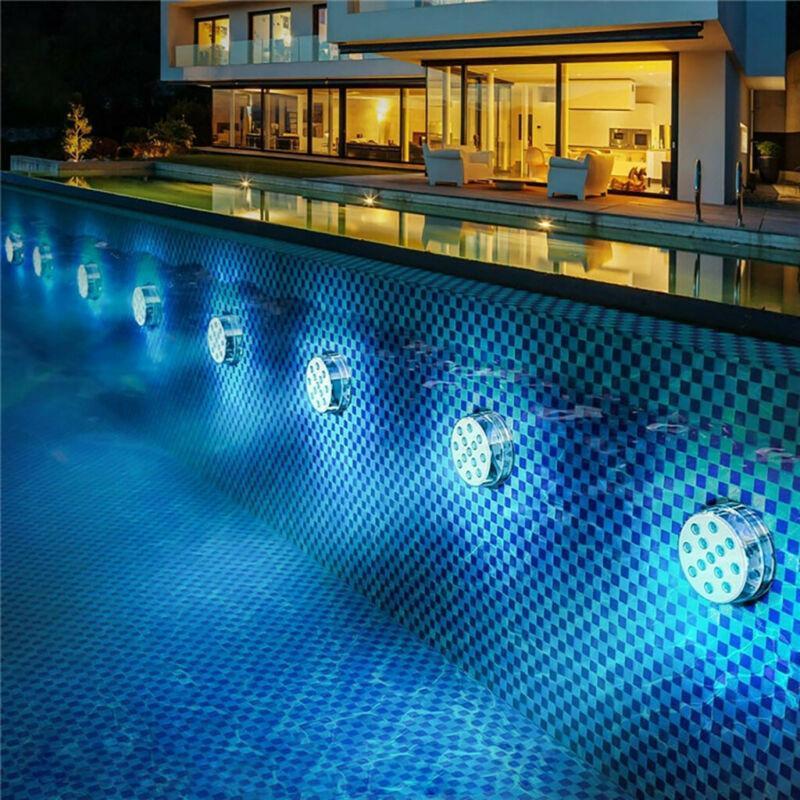 Waterdichte LED Lichtjes Met Afstandsbediening | RGB Zuignap Decoratie