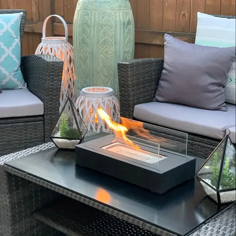 Moderne Decoratieve Openhaard Basis Voor Een Warme Sfeer