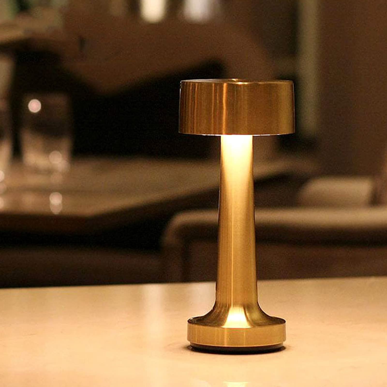 Dimbare LED Tafellamp Voor Restaurant, Bar & Thuisgebruik – Oplaadbaar & Stijlvol Design