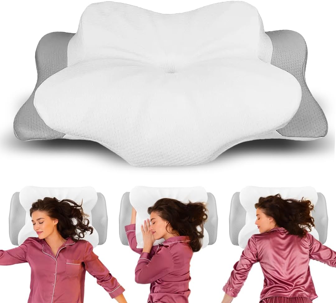 SleepSculpt 3D-Kussen – Orthopedisch Hoofdkussen Voor Optimale Ondersteuning