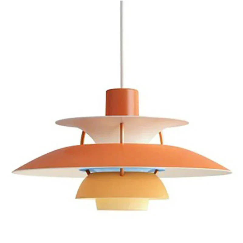 Moderne LED Hanglamp Met Scherm – Kleurrijk Metaaldesign – E27 Fitting