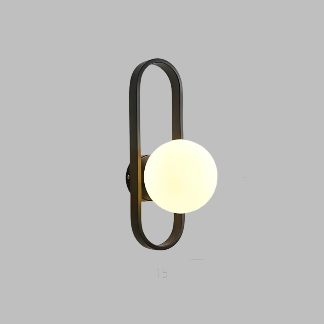 Minimalistische Wandlamp met LED Verlichting voor een Elegante Sfeer