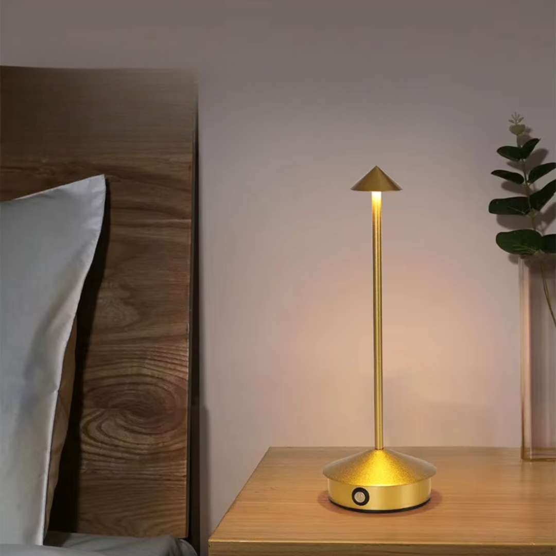Draadloze Dimbare LED Tafellamp – Waterdicht & Oplaadbaar