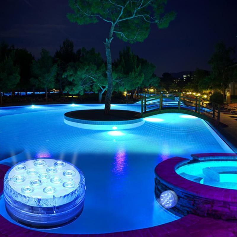 Waterdichte LED Lichtjes Met Afstandsbediening | RGB Zuignap Decoratie