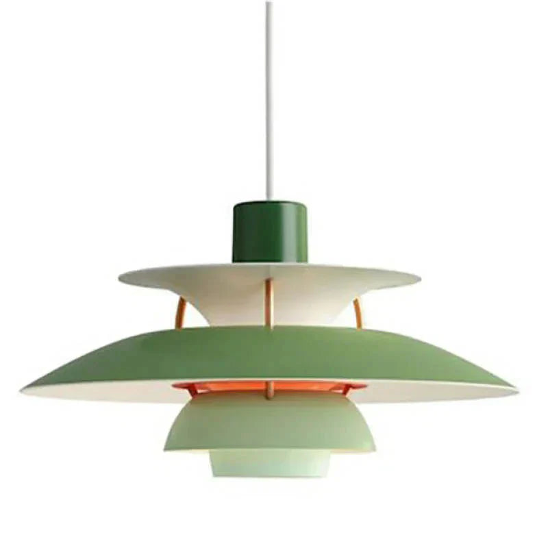 Moderne LED Hanglamp Met Scherm – Kleurrijk Metaaldesign – E27 Fitting