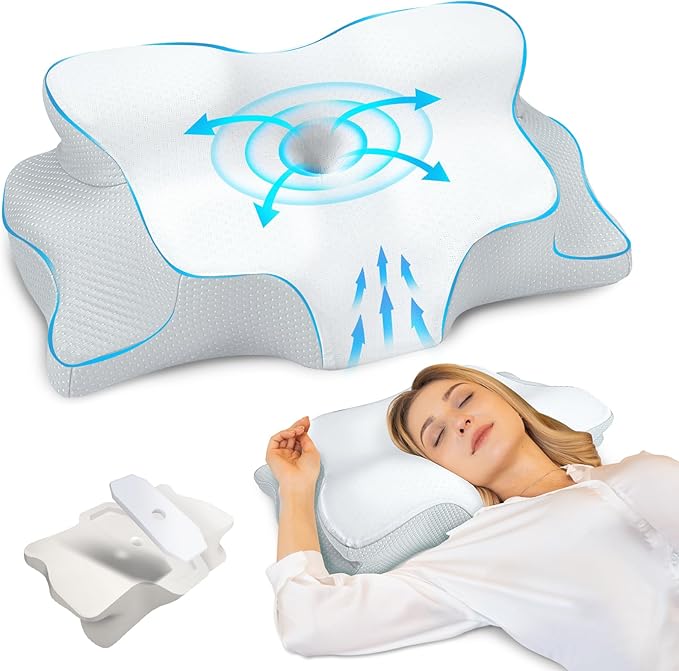 SleepSculpt 3D-Kussen – Orthopedisch Hoofdkussen Voor Optimale Ondersteuning