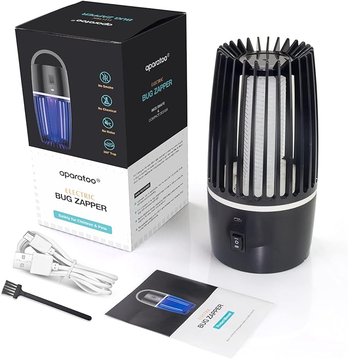 Elektrische Insectenlamp voor Binnen, Tuin of Camping | UV Muggenlamp Zonder Chemicaliën