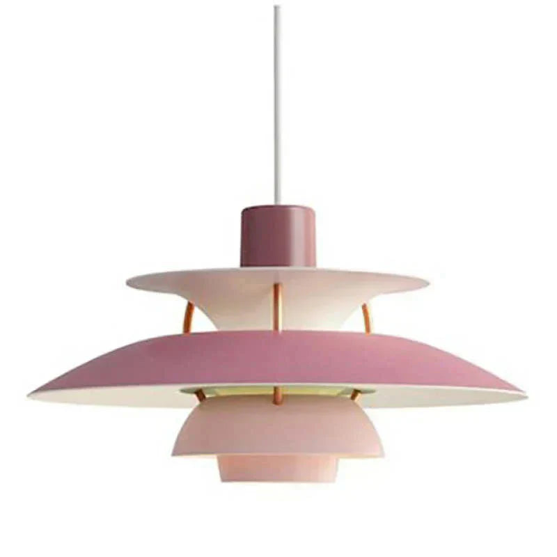 Moderne LED Hanglamp Met Scherm – Kleurrijk Metaaldesign – E27 Fitting