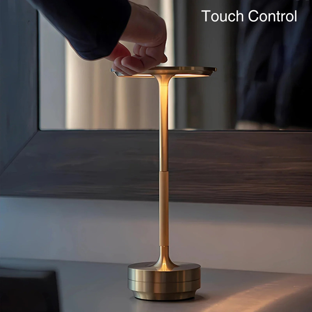 Oplaadbare LED Tafellamp Met Touch Control & Dimbare Kleurtemperatuur