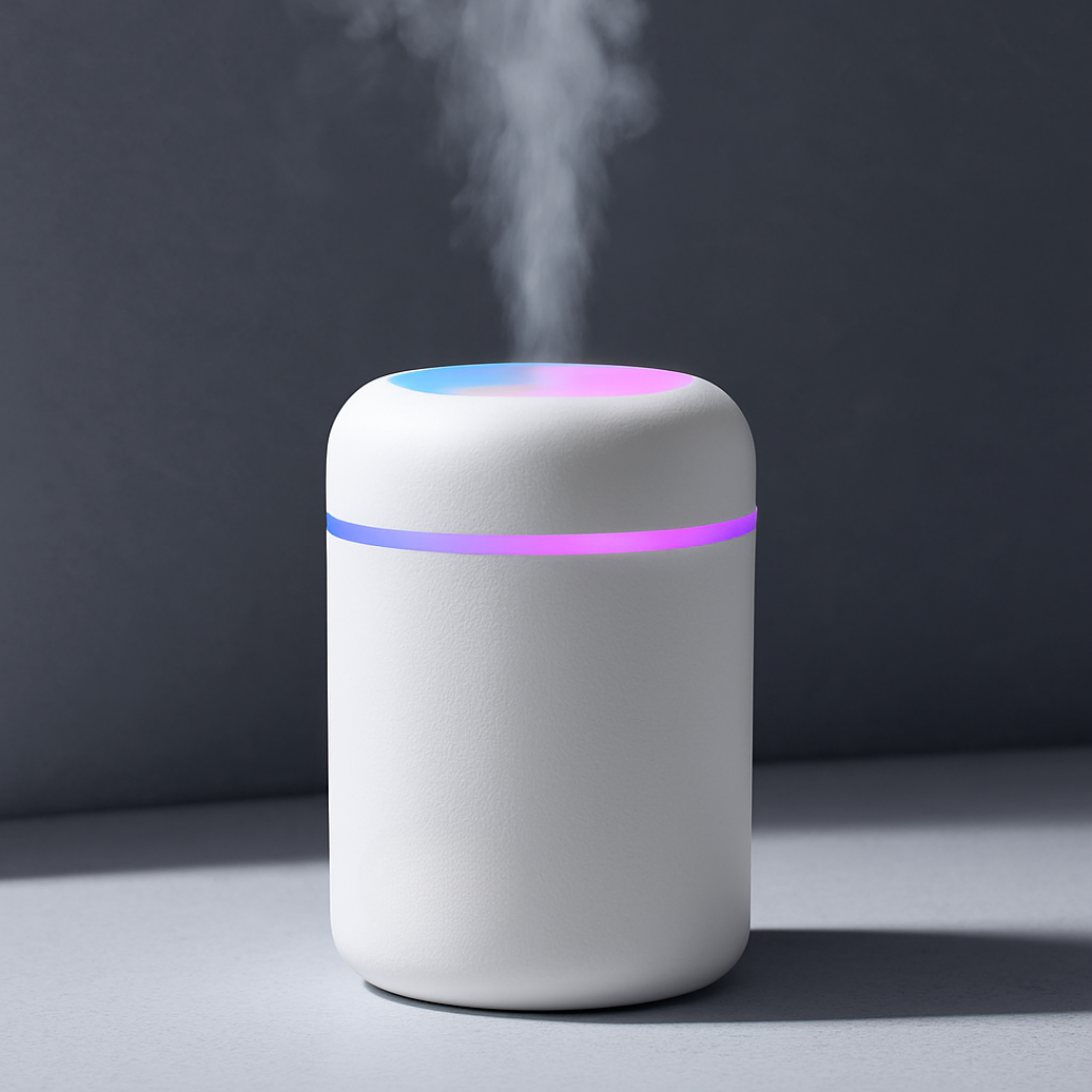 Luchtzuiveraar en Luchtbevochtiger met Aroma Diffuser