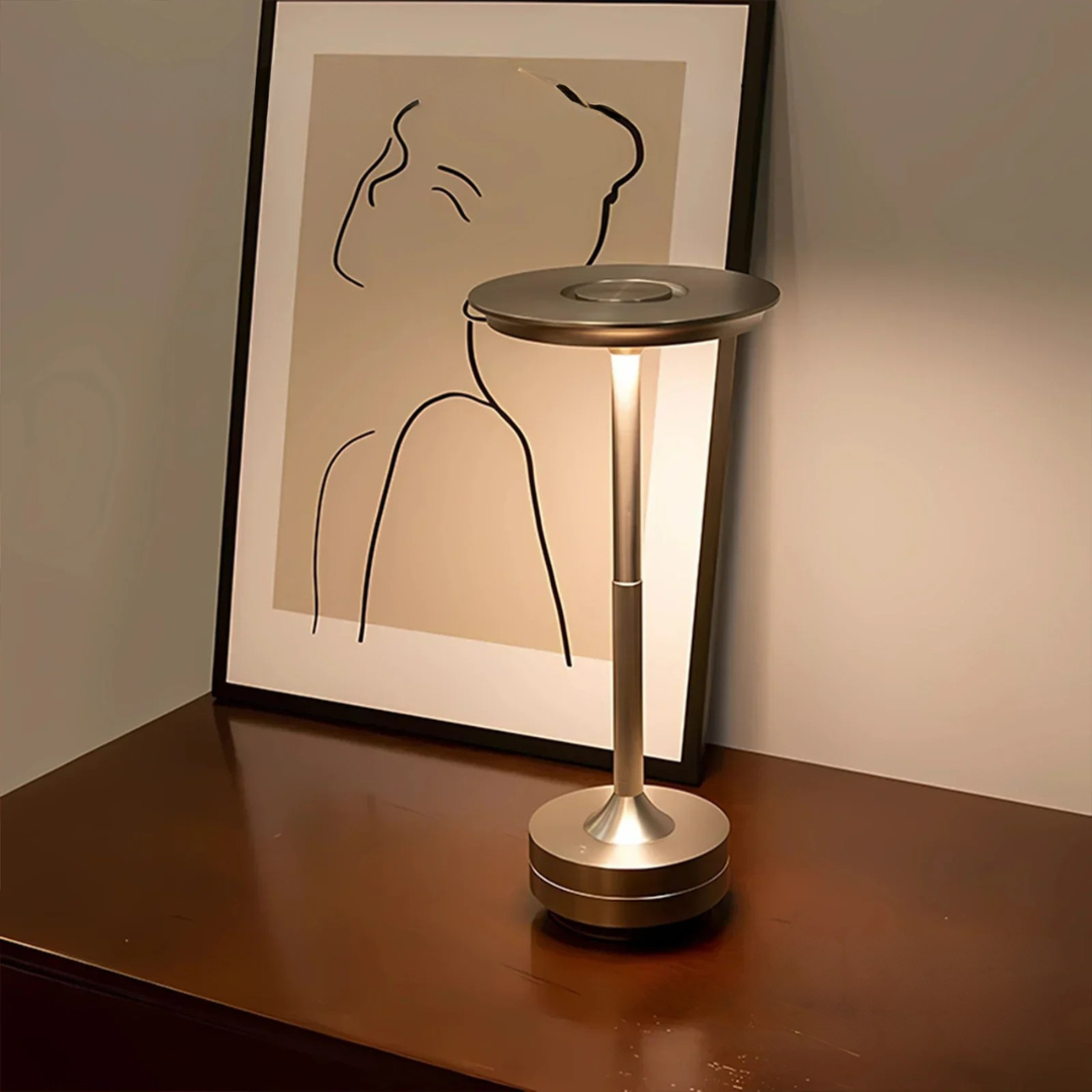 Oplaadbare LED Tafellamp Met Touch Control & Dimbare Kleurtemperatuur