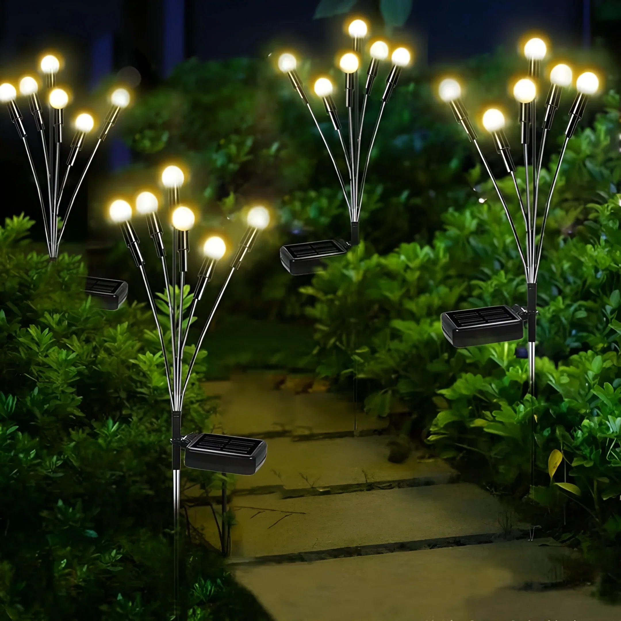 Zonnelamp Tuinpendel | Sfeervolle Bewegende Buitenverlichting