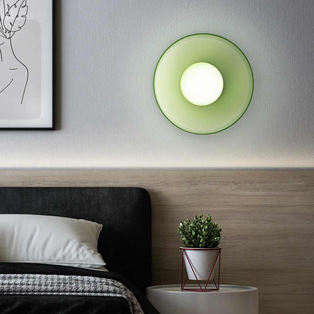 Moderne Ronde Plafondlamp van Glas – Stijlvolle Verlichting voor Keuken & Woonruimte