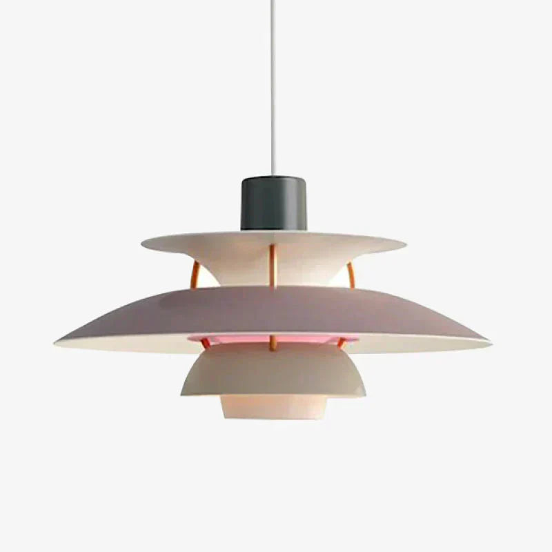 Moderne LED Hanglamp Met Scherm – Kleurrijk Metaaldesign – E27 Fitting