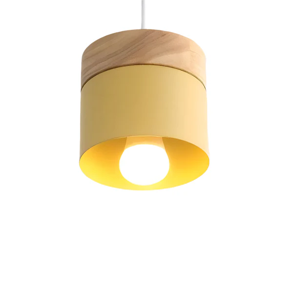 Houten Design Hanglamp voor Kinderkamer & Leeshoek