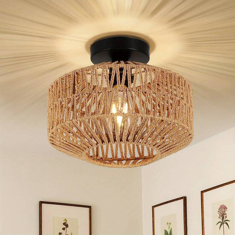 Boho Plafondlamp Voor Een Warme & Unieke Sfeer