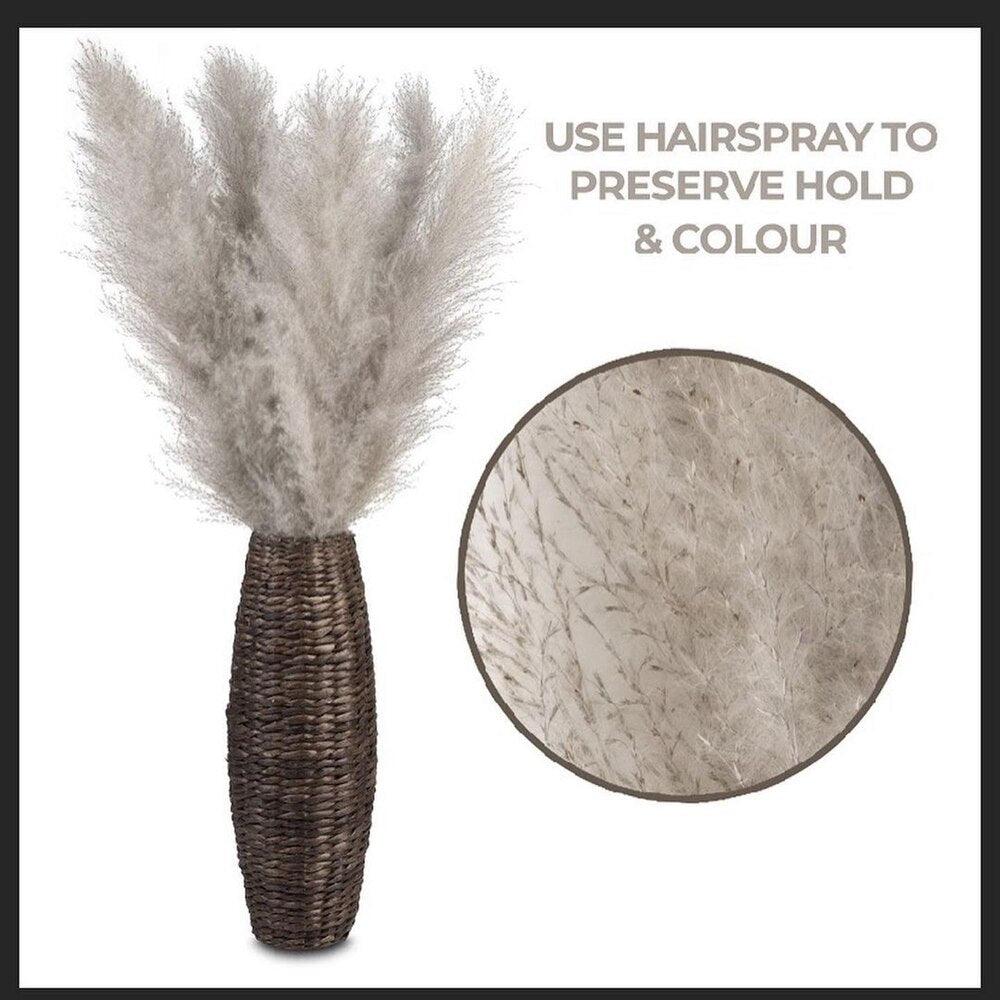 80 cm Pampas Pluimen Boeket – Natuurlijk & Fluffy Voor Boho Interieur