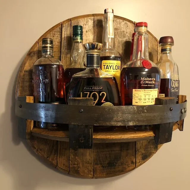 Houten Drankdisplay Voor Stijlvolle Presentatie & Unieke Interieurs