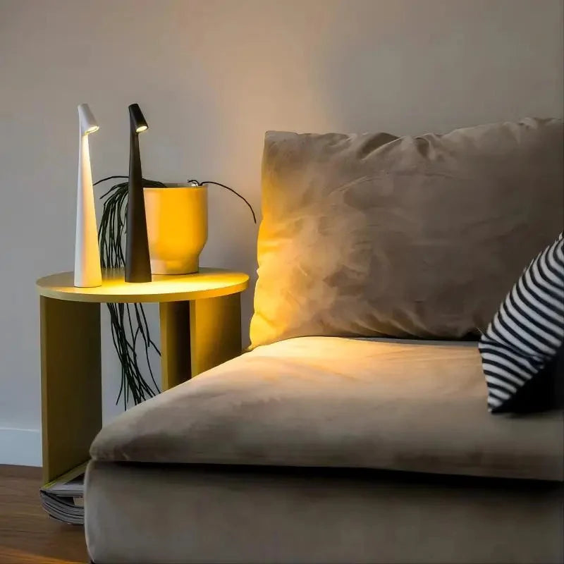 Draadloze Dimbare LED Tafellamp | Moderne & Minimalistische Verlichting voor Thuis