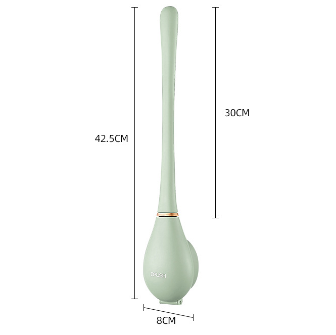 Moderne Siliconen Toiletborstel | Hygiënisch & Flexibel